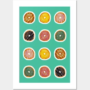 Yummy Donuts Posters and Art